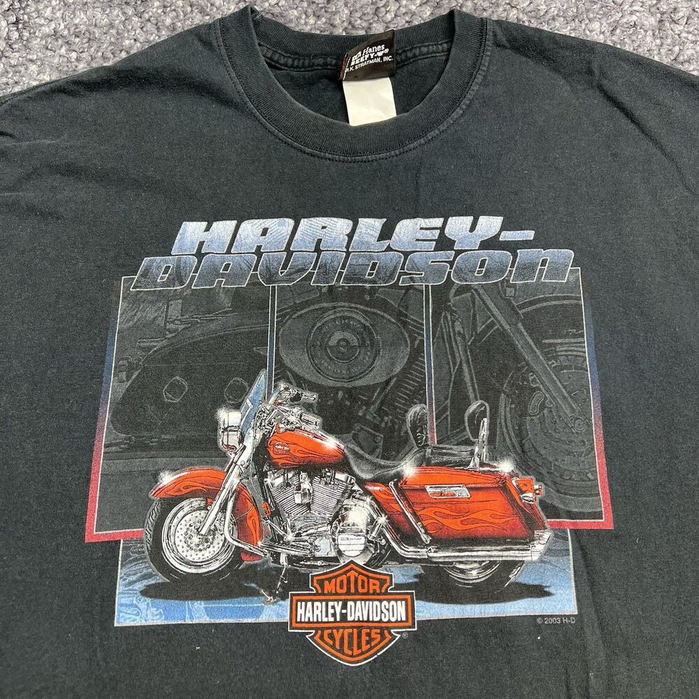 2006 Harley Davidson, Dudley Perkins Co. San Francisco Men's XL T-Shirt USA